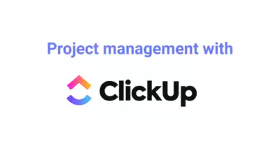 clickup project management system